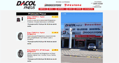 Desktop Screenshot of dacolpneus.com.br