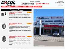 Tablet Screenshot of dacolpneus.com.br